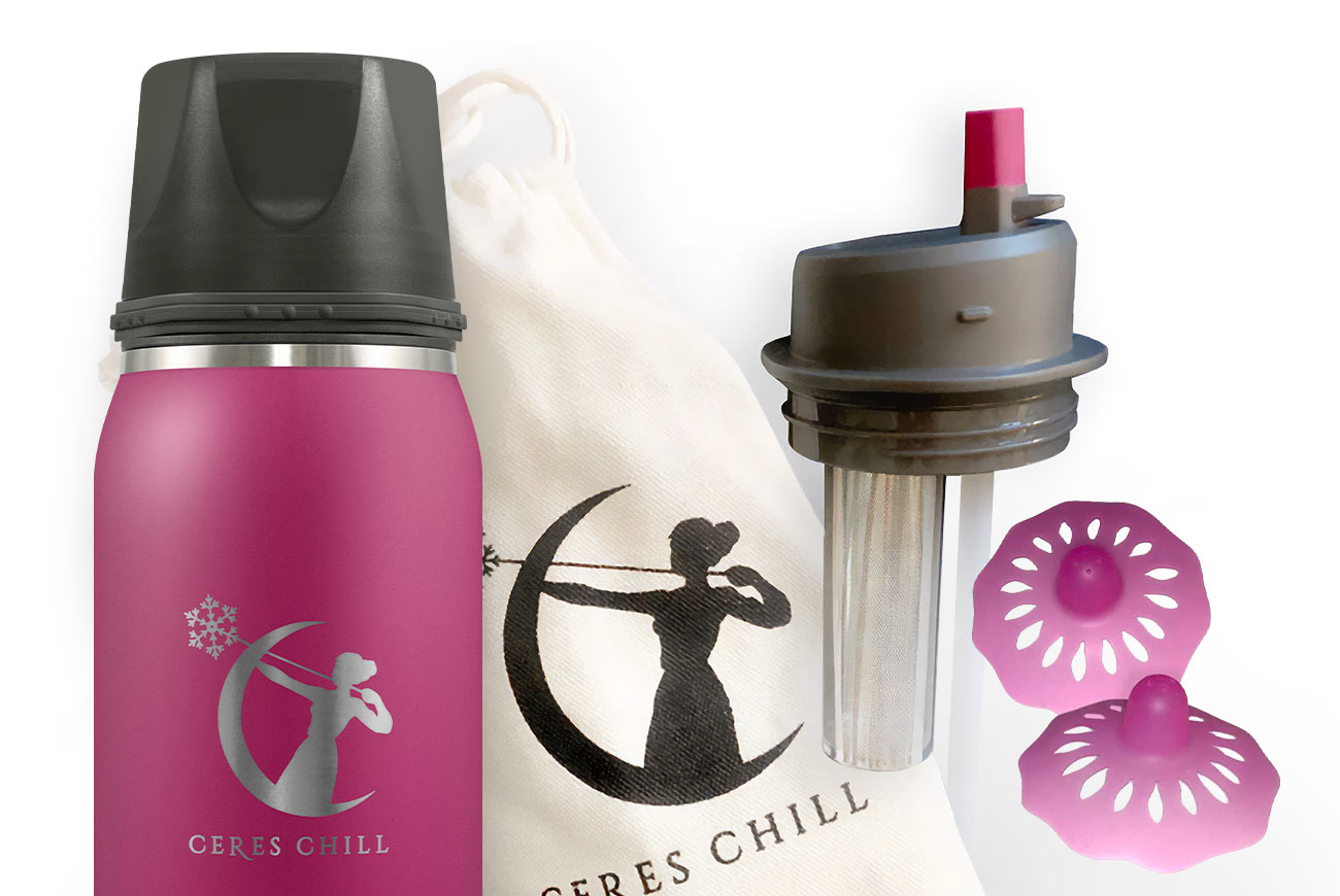 La Vie en Rose Gold Breastmilk Chiller — Special Edition Gift Set – Ceres  Chill